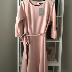 Pink cocktail dress